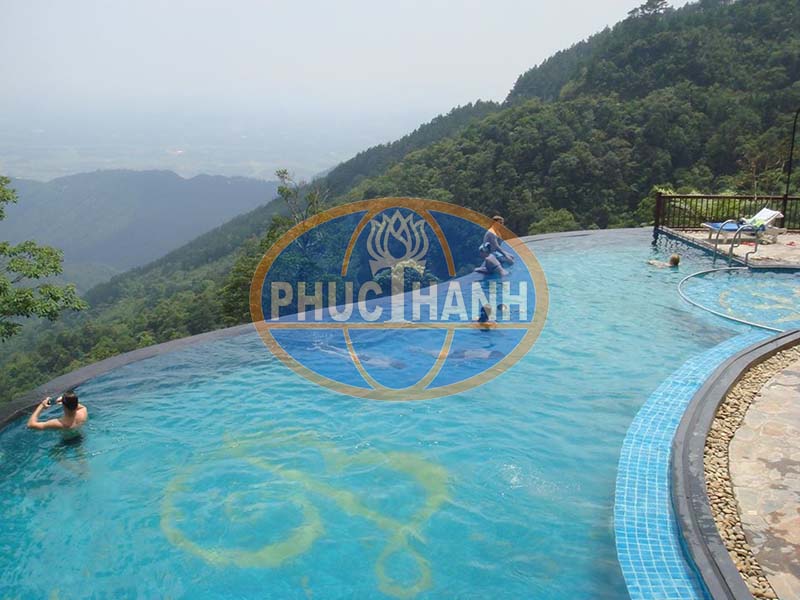 Thiết kế thi công bể bơi vô cực